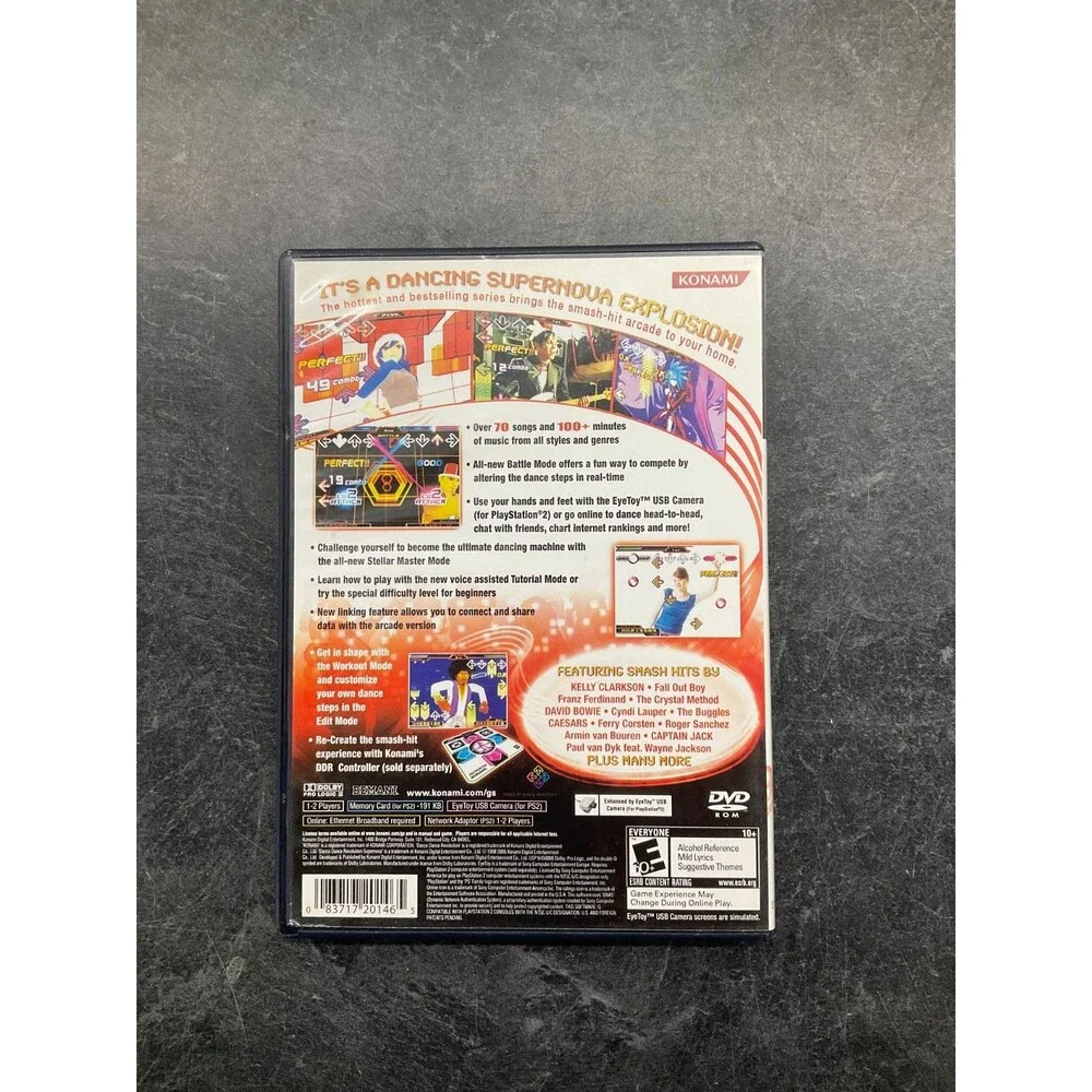 Dance Dance Revolution SuperNova with ** controller mat**